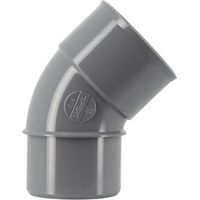 PVC-Bogen 45° MF: 50