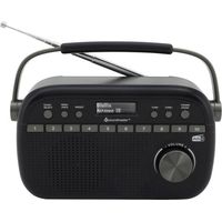 soundmaster DAB280SW Radio tascabile DAB+, FM Nero