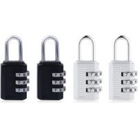 Pack Waterproof Combination Padlocks with 3 Digit Combination Lockers for School Gym Lockers - Crezuo