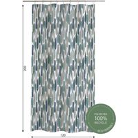 Cortina de ducha estilo granero de 120 x 200 cm AZAO