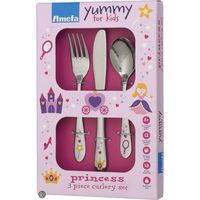Set Couverts Enfants De 3 Pièces - Princess - Amefa