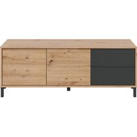 Credenza - Madia Marrone Rovere Nodi 41x130x47h cm