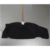 Tissages de Beaulieu Straccio Standard Nero 40x85 cm