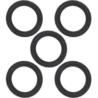 Joint torique de rechange pour raccord Tri-clamp (lot de 5), compatible Tri-clover.-5.05X5.05X0.45CM-Black
