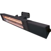 Stufa Termosifone da Parete Fortuna 1500 W Oro Rosa Nero Sunred