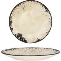 6 x assiettes plates DALLAS - 27 cm - Porcelaine - Rinart