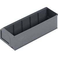 ALUTEC 66027 66027-SCATOLA PORTAOGGETTI, SCURO, 1 PEZZO, GRIGIO FERRO, 300 X 91 X 81 MM