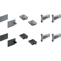 Verbindungs- / Funktionselemente Aluminium Optik