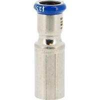 Réduction mâle-femelle à sertir SERTIsteel Inox - Empreinte M M108 - 76,1 mm