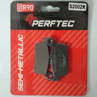 perftec Bremsbelag für Motorrad kawasaki 250 klx 2009 bis 2016 ar