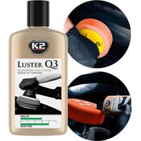 Pâte à polir pour peinture automobile K2 LUSTER Q3 250 g Vert