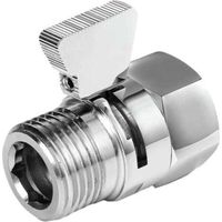 Robinet d'arrêt de douche, robinet d'arrêt de pommeau de douche avec interrupteur, robinet d'arrêt de pommeau de douche, robinet de pommeau de douche, pour pommes de douche, douchettes, bras de douche