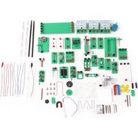 Kit Électronique Circuit Électrique Expériences Scientifiques pour Lycée Électromagnétisme Physique Collège Étudiants