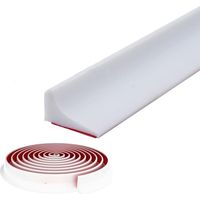 Shower Threshold Water Dam,Self Adhesive Silicone Waterproof Barrier Bathroom and Kitchen Shower Water Stopper Guard for Dry And Wet-DOU