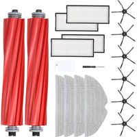 Repuestos Paños de fregado para Roborock S7 S7 Plus T7S T7S Plus Kit de accesorios para aspiradora robot Cepillo principal, filtro, cepillo lateral, cepillo de limpieza