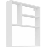 Étagère murale FLEXO blanche, armoire suspendue, étagère murale