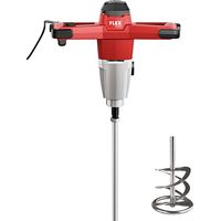 Flex – Malaxeur 1200W 2 vitesses – Vitesse 0-780 tr/min – Tension 230V – Pour mélanges pâteux – 495921