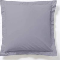 Taie d'oreiller Gris - 65x65cm - 100% Coton