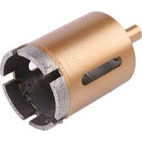 Diamond Drill Bit - 35 mm - For Tiles Ceramic Granite Marble Masonry - Wet Or Dry Drilling - Round Shank - 2 Pieces