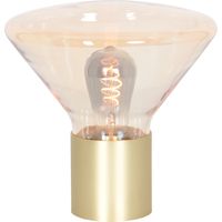Steinhauer - lampada da tavolo - Ambiance - ambra - vetro metallo