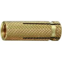 Spit – Cheville pour tout type de support 62460 – Laiton femelle M8x28 – Résistante à la corrosion – Lot de 100 unités
