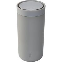 Stelton To Go Click bicchiere termico grigio chiaro 0,4L