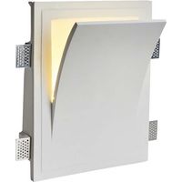 Soporte de pared cuadrado V-TAC para focos LED E14, cuerpo de yeso
