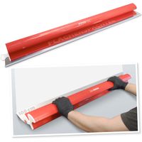 Glättkelle Strend Pro Premium Ergonomic 1000 mm, Edelstahl, für Spachtel und Gipsputz