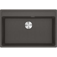 Franke Maris - Fregadero de fragranite MRG 610-72 RTL, 76x51 cm, gris pizarra 114.0738.571