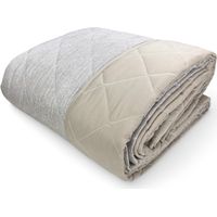 Couette garçon beige – mi-saison, microfibre douce – Made in Italy SINGLE 1 PLACE