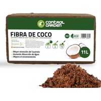 CONTROL GARDEN Sustrato Fibra de Coco 11L / 650gr 100% Natural