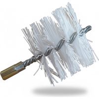 Brosse de rechange pour ramoneur de poêle à granulés Accessoire de nettoyage pour poêle à granulés