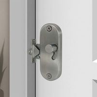 90 Degree Sliding Door Lock with Buckle Door Lock for Bedroom Office Garage