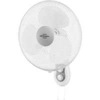 Orbegozo ventilador de pared WF 0139, 3 velocidades, cabezal oscilante multiorientable fijo u oscilante, 40 cm diámetro, 40 W