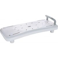 Ridder A0040101 - Sedile di supporto per bagno, con impugnatura, colore: Bianco, polietilene