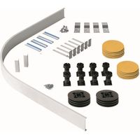 Shower Tray Riser Kit Panel For Quadrant Offset Quadrant Plinth Adjustable Feet