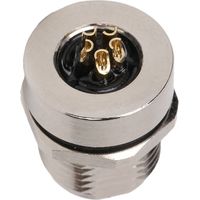 Prise M8 5 broches IP67 étanche pour montage sur panneau - Connecteur adaptateur