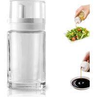 Kleine glazen olie- en azijndispenserflessen, Flesjes, 3.4 oz - lekvrij, perfect voor keukengebruik