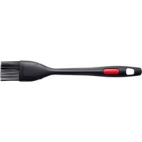 Brund Siliconen Borstel 27 cm Noir/Rood