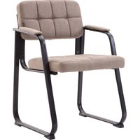 Chaise Visiteur Canada B tissu Taupe