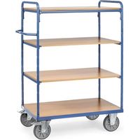 Carrello scaffale fetra 8202 capacità 600 kg 4 ripiani