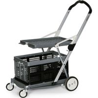Chariot pliable Clax avec frein et ouverture facile