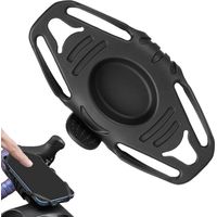 Fiets Silicone Mobiele Telefoonhouder,Silicone Fiets Telefoonhouder Scooter Telefoonhouder,Fiets Mobiele Telefoonhouder, Verstelbare Silicone Clip