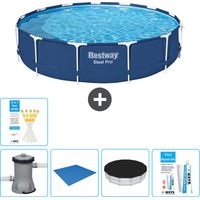 Bestway Steel Pro Rund - 396x84 cm - 6-teilig S22754