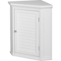 Armario de Baño Mueble de Baño de la Pared Moderno Blanco Madera Teamson ELG-587