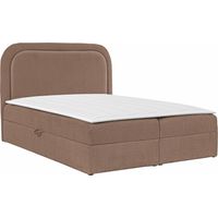 Lit boxspring Color, Coral 45, Continental, Double, 180x200, Tissu, Disponible, 184x208x122cm