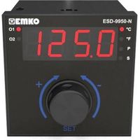 Emko ESD 9950 N termostato negro preciso compacto