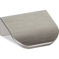 10er Pack - Griffleiste BLANKETT TOMMY 40 x 18 x 42 mm Aluminium Edelstahloptik gebürstet