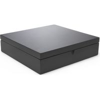 Universal - Coffret à thé noir 12 compartiments avec fenêtre