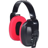KS TOOLS Geräuschunterdrückende Kopfhörer - Rot - 19 dB - 310.0130